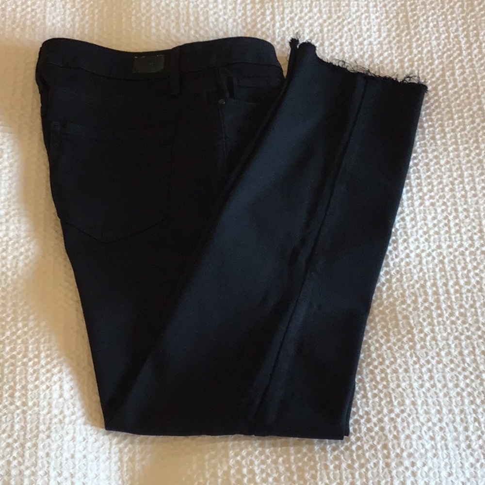 WOMEN’S PAIGE HOXTON STRAIGHT JEANS,SZ 29, BLACK